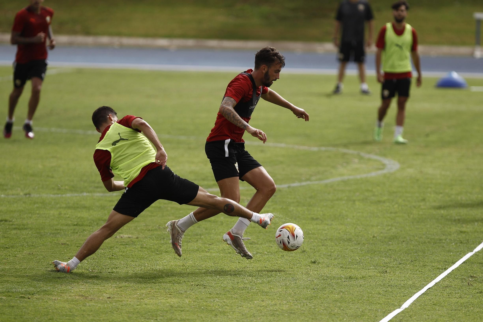 Fotogalería entrenamiento U.D. Almería
