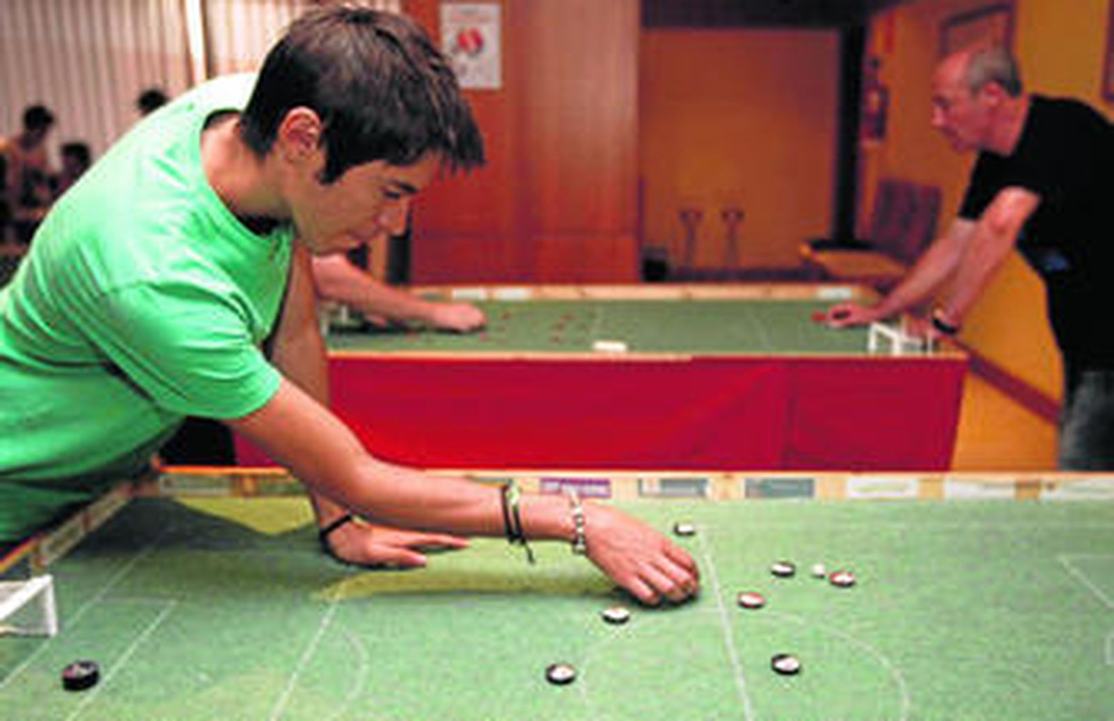 Enrique Ruiz en uno de sus partidos.