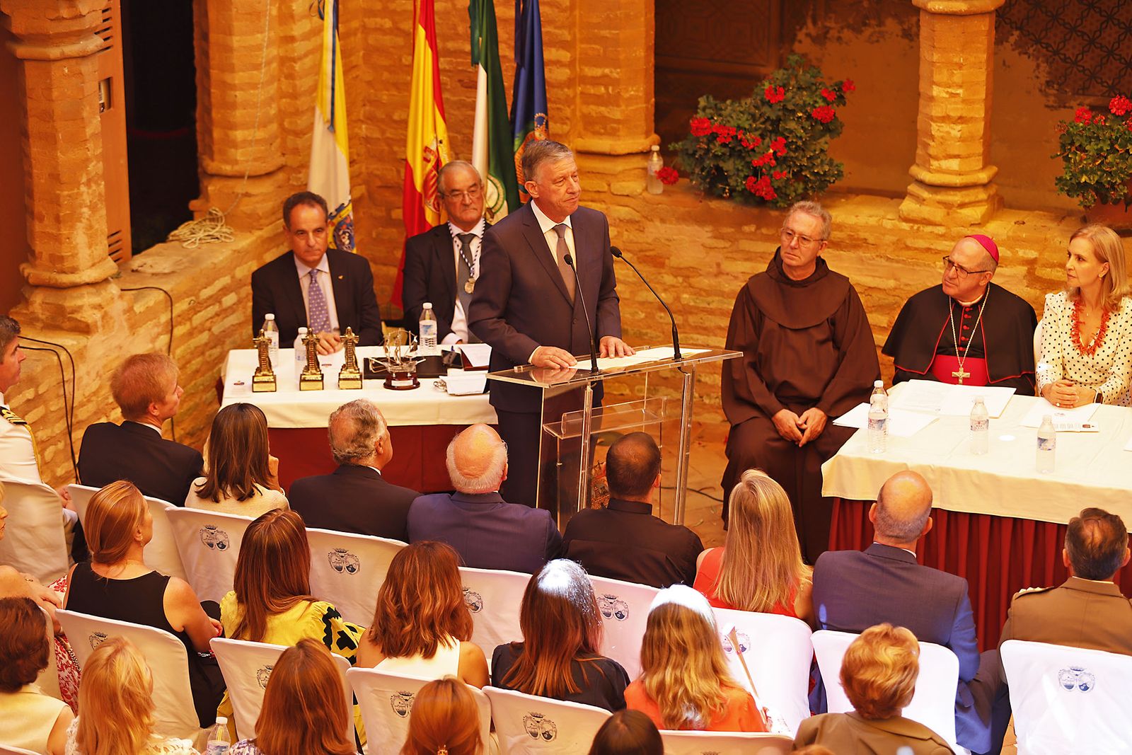 Imágenes del acto Institucional del 3 de Agosto den La Rábida