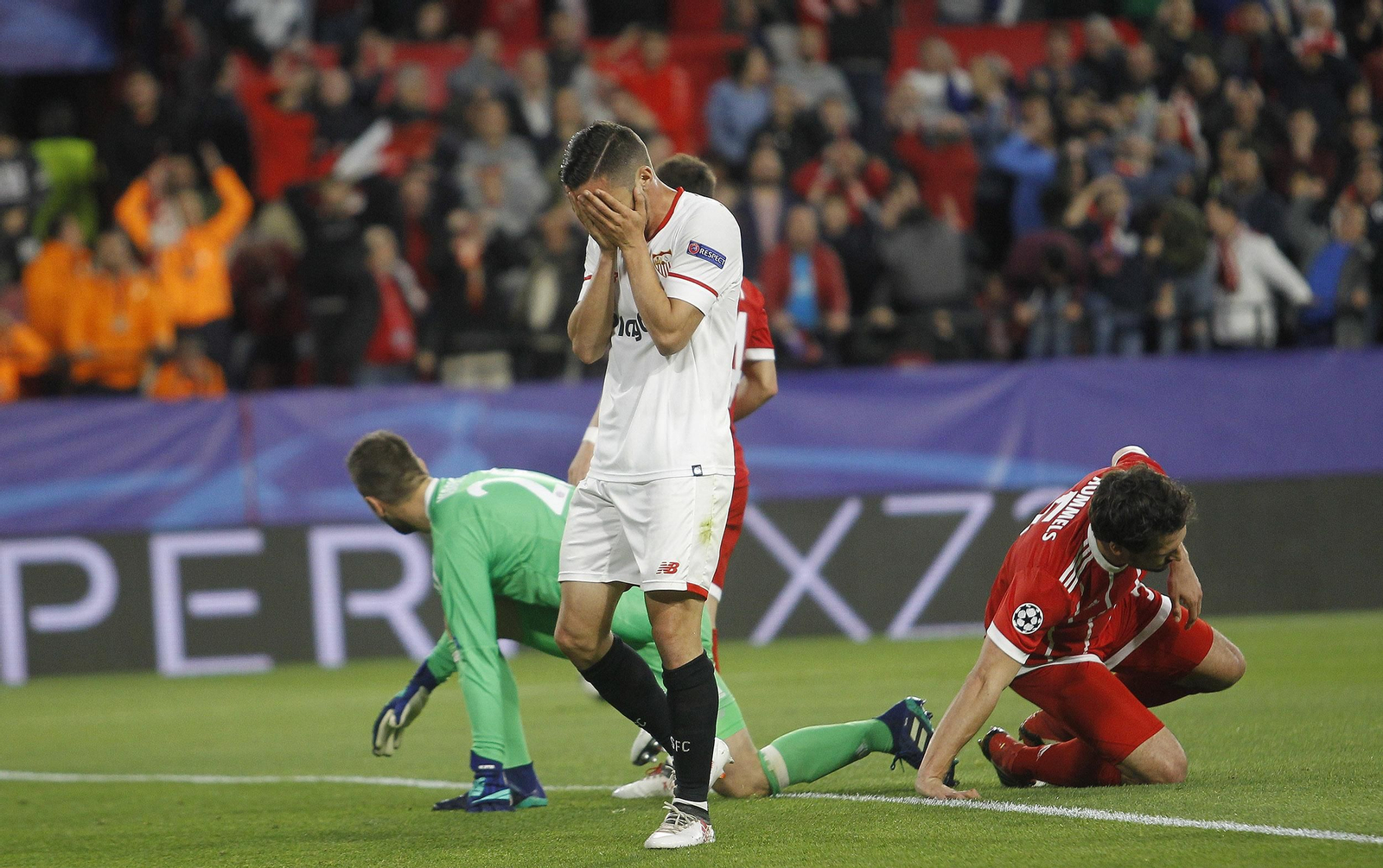 Las imágenes del Sevilla-Bayern Múnich