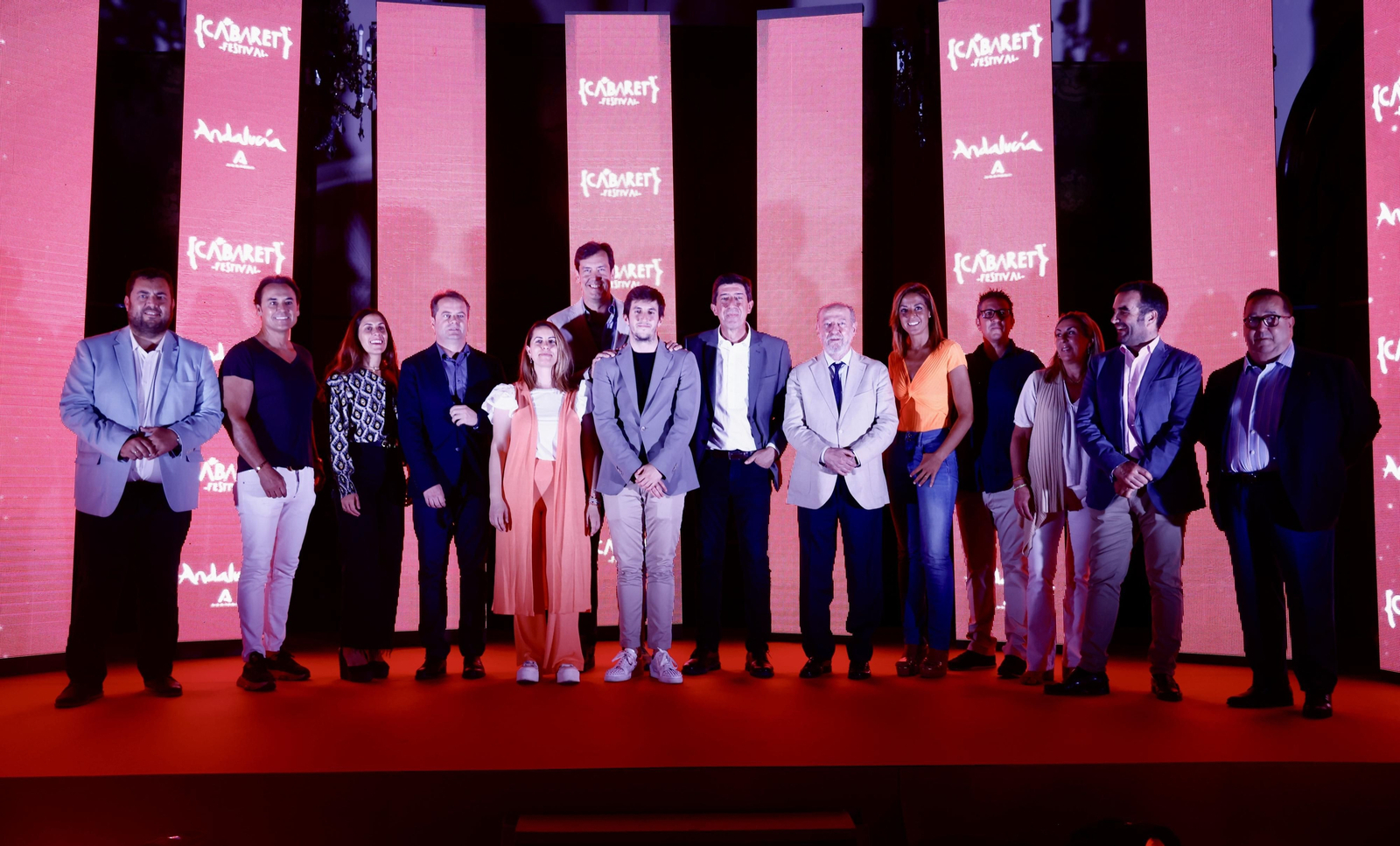 Presentación en el Hotel Alfonso XIII de Cabaret Festival.