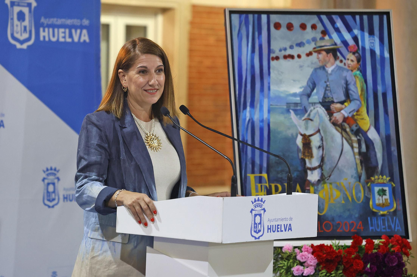 Imágenes de la presentación del cartel de la Feria de Otoño 2024