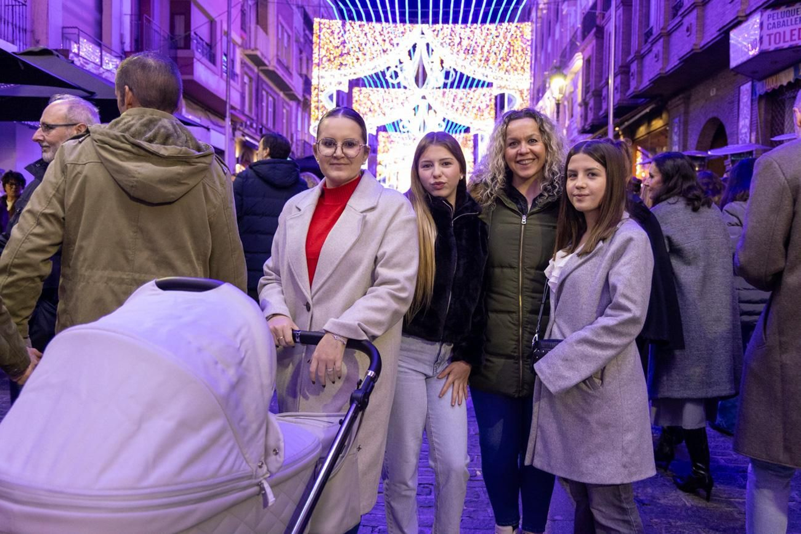 Iluminación navideña de la calle Bernabé Soriano