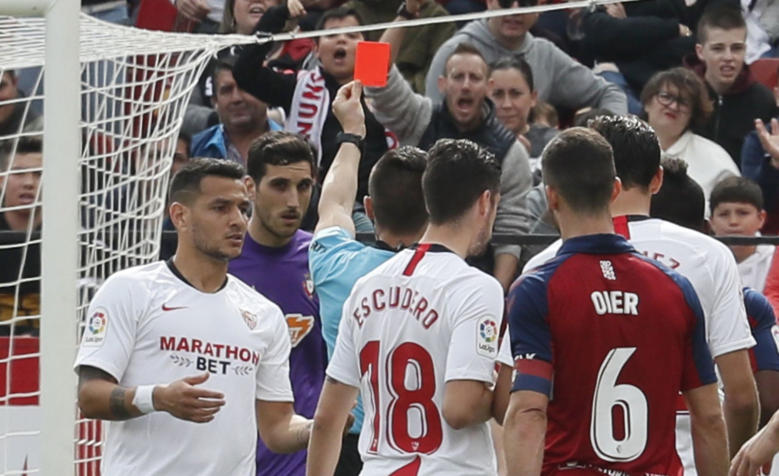 El Sevilla-Osasuna de la pasada campaña.