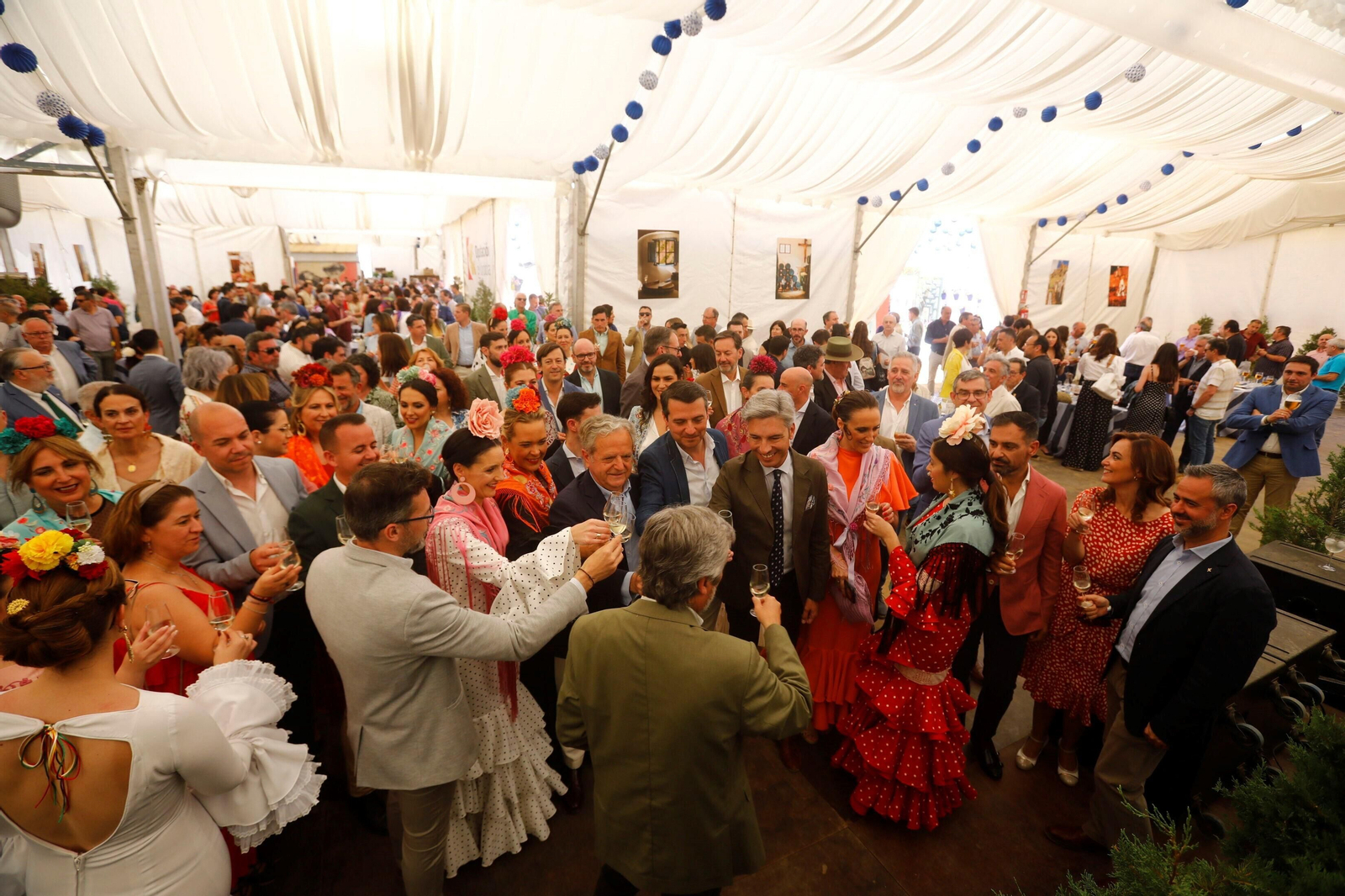 Las recepciones del miércoles de la Feria de Córdoba, en imágenes