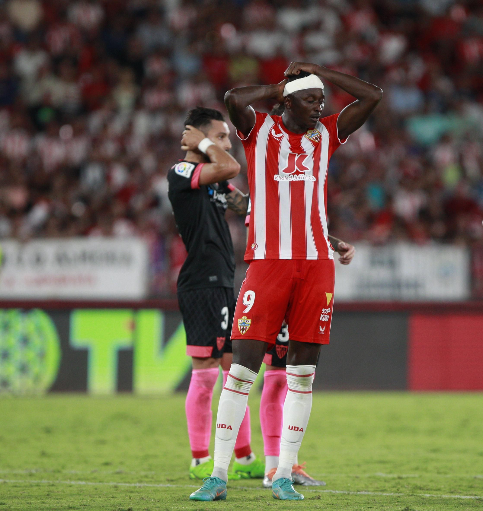 Imágenes del partido U.D. Almería-Sevilla F.C.