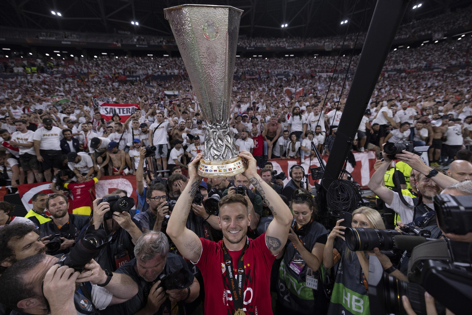Las imágenes de la celebración del Sevilla fc