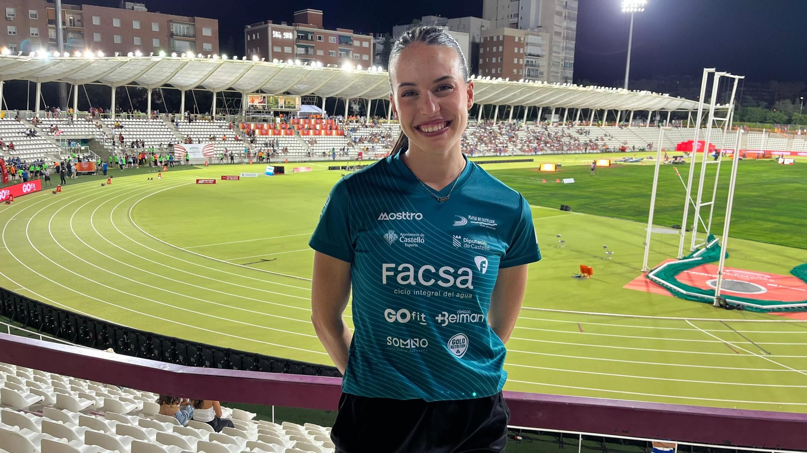Carmen Avilés, tras una reciente prueba en Madrid.