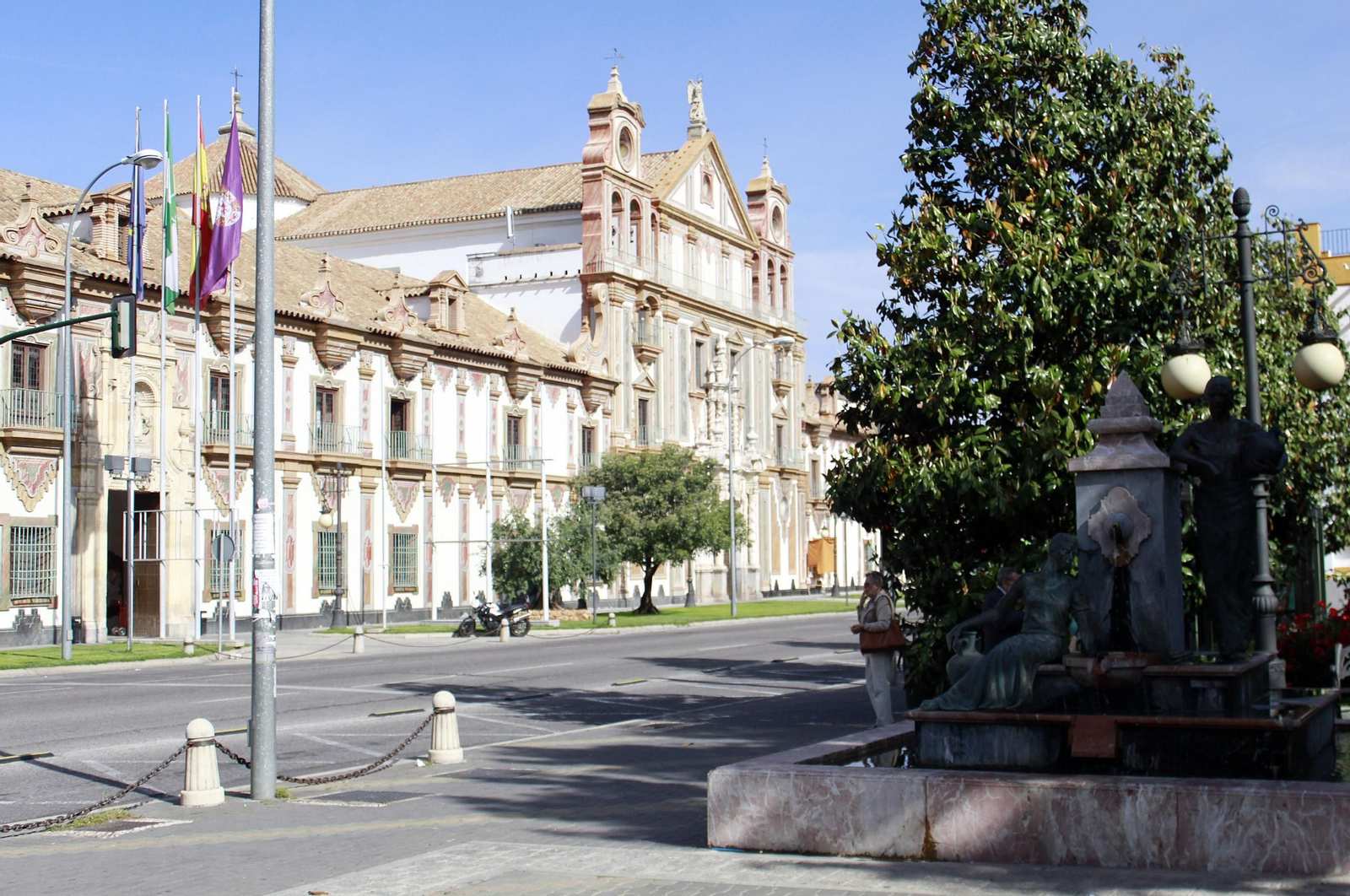 Fachada del Palacio de la Merced, sede de la Diputación de Córdoba.
