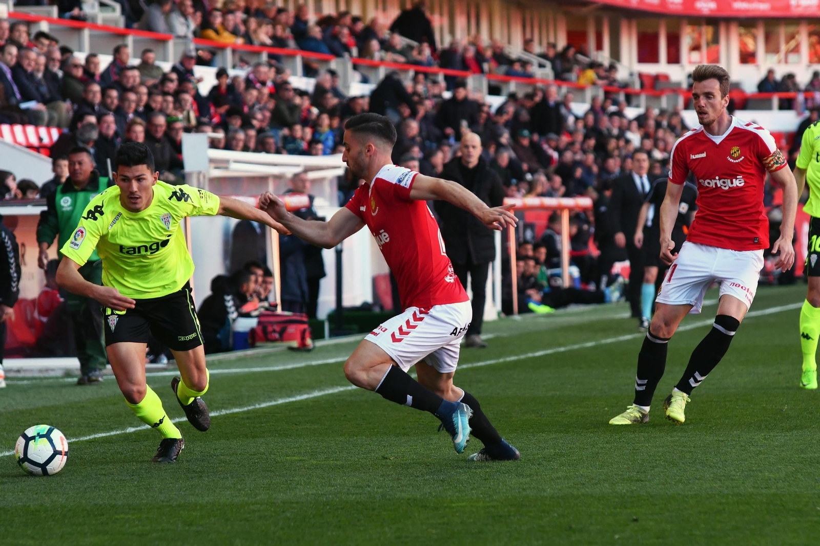 Las imágenes del Nàstic-Córdoba