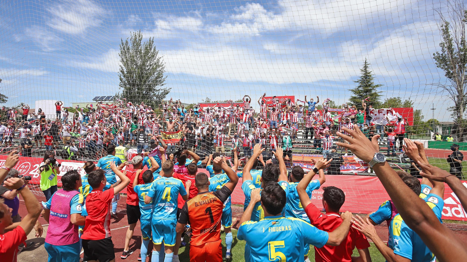 Fotos de la celebración del Algeciras CF en Villanueva de la Serena