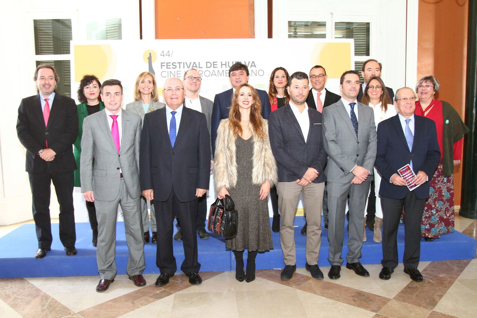 Imágenes de la presentación de la 44 edición del Festival de Huelva Cine Iberoamericano