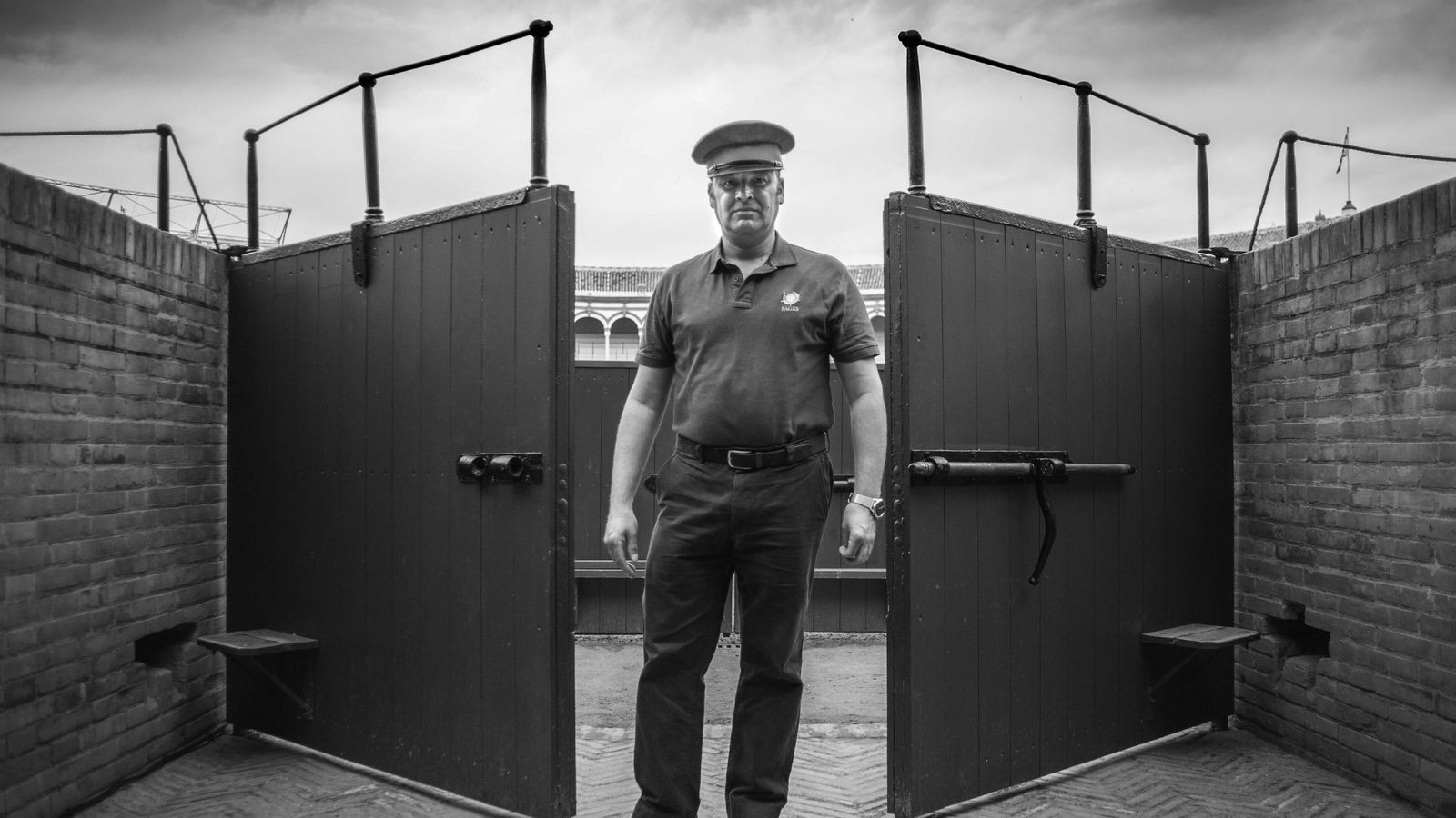 Manuel Montero, operario de callejón.