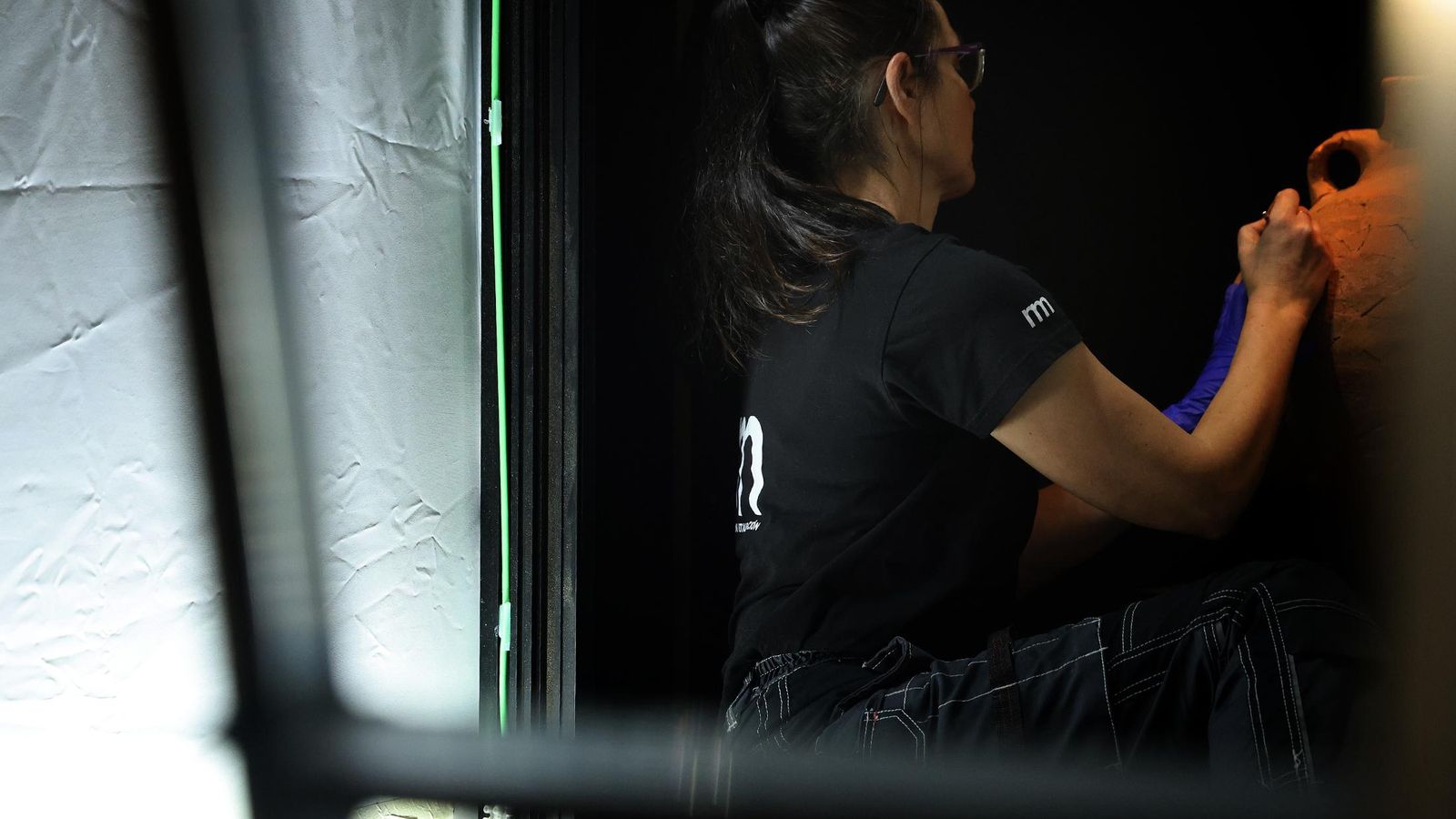 Noelia Melara, restauradora