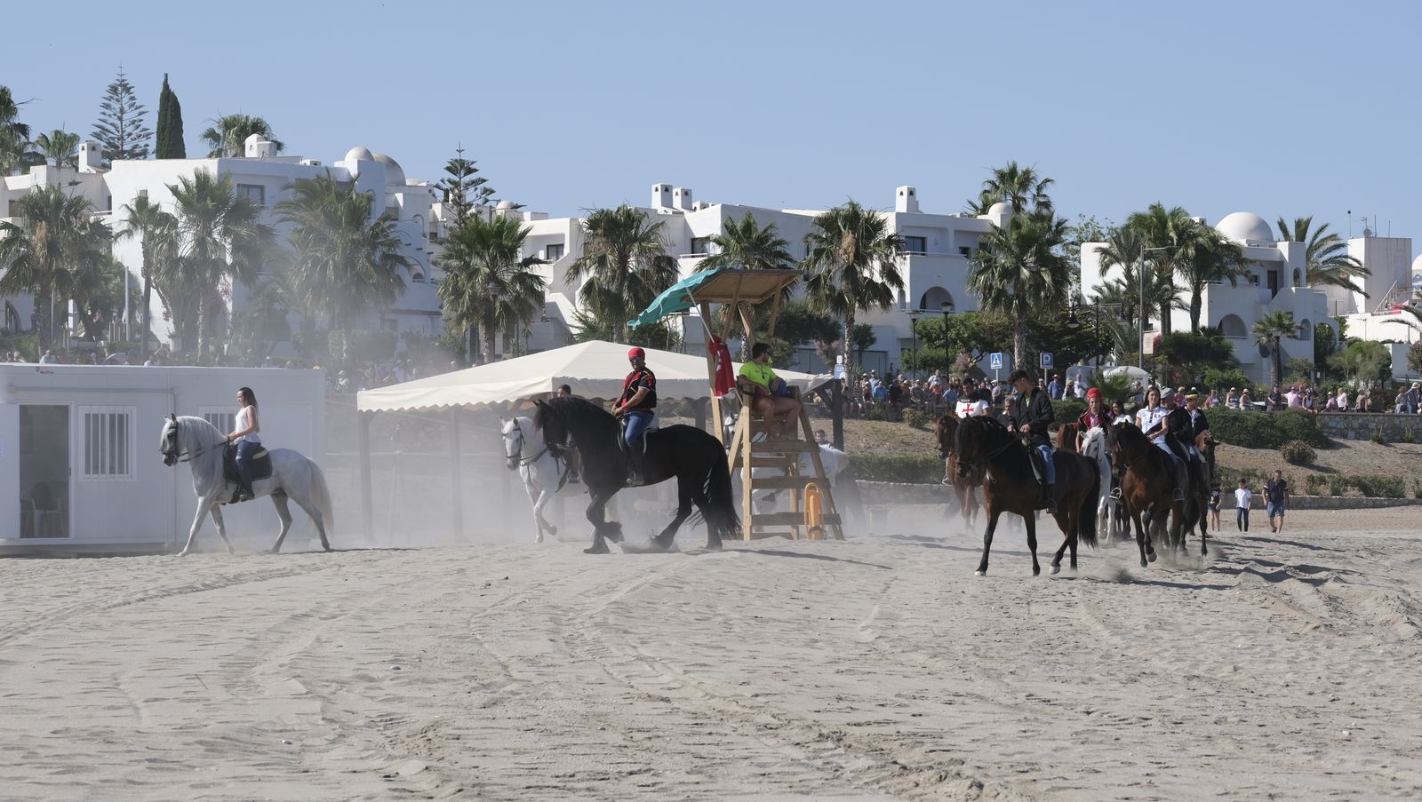 Imágenes del Torneo Medieval en la Playa del Lance. Moros y Cristianos de Mojácar
