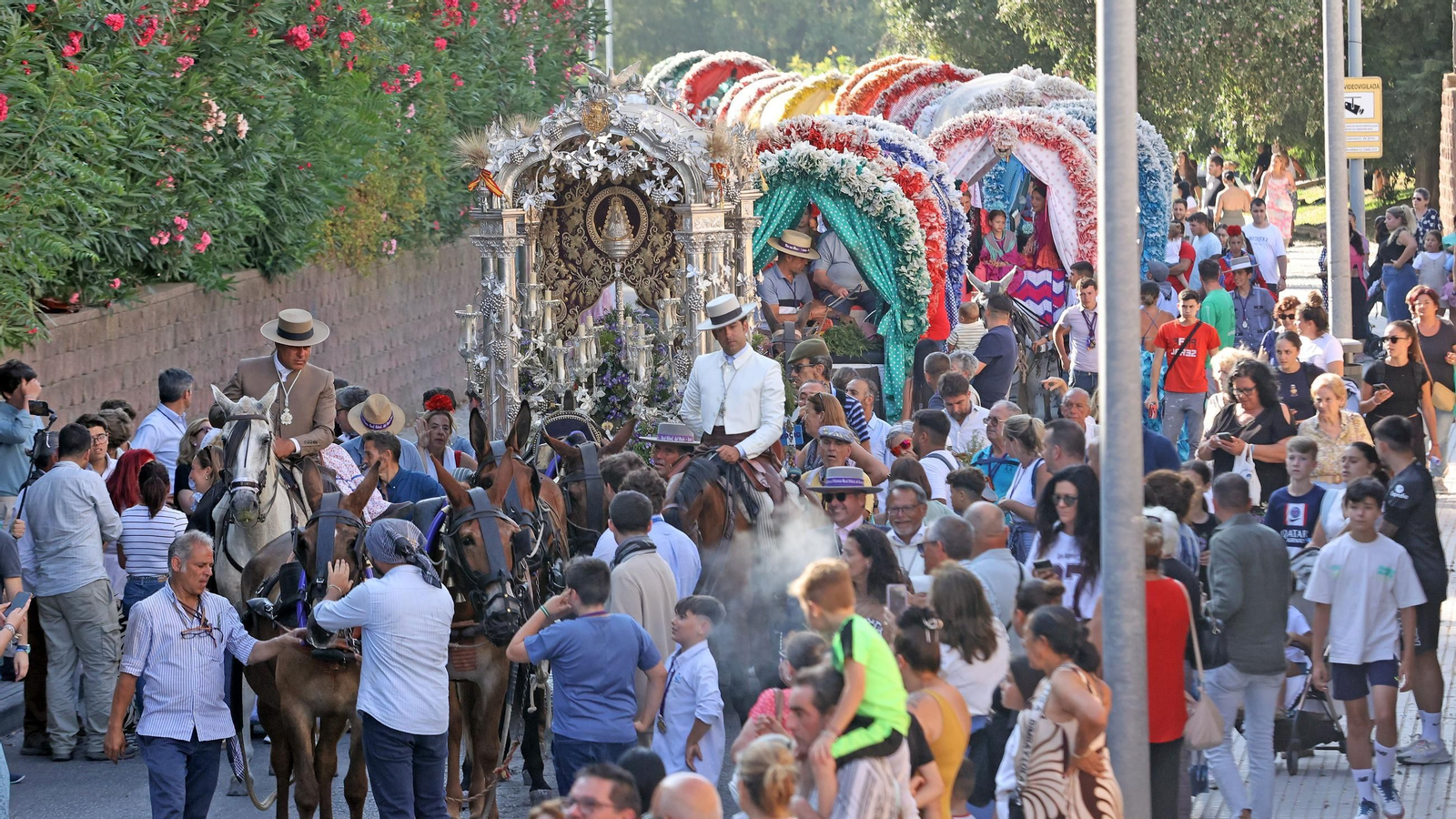 Vuelta a Jerez de la hermandad del Rocío
