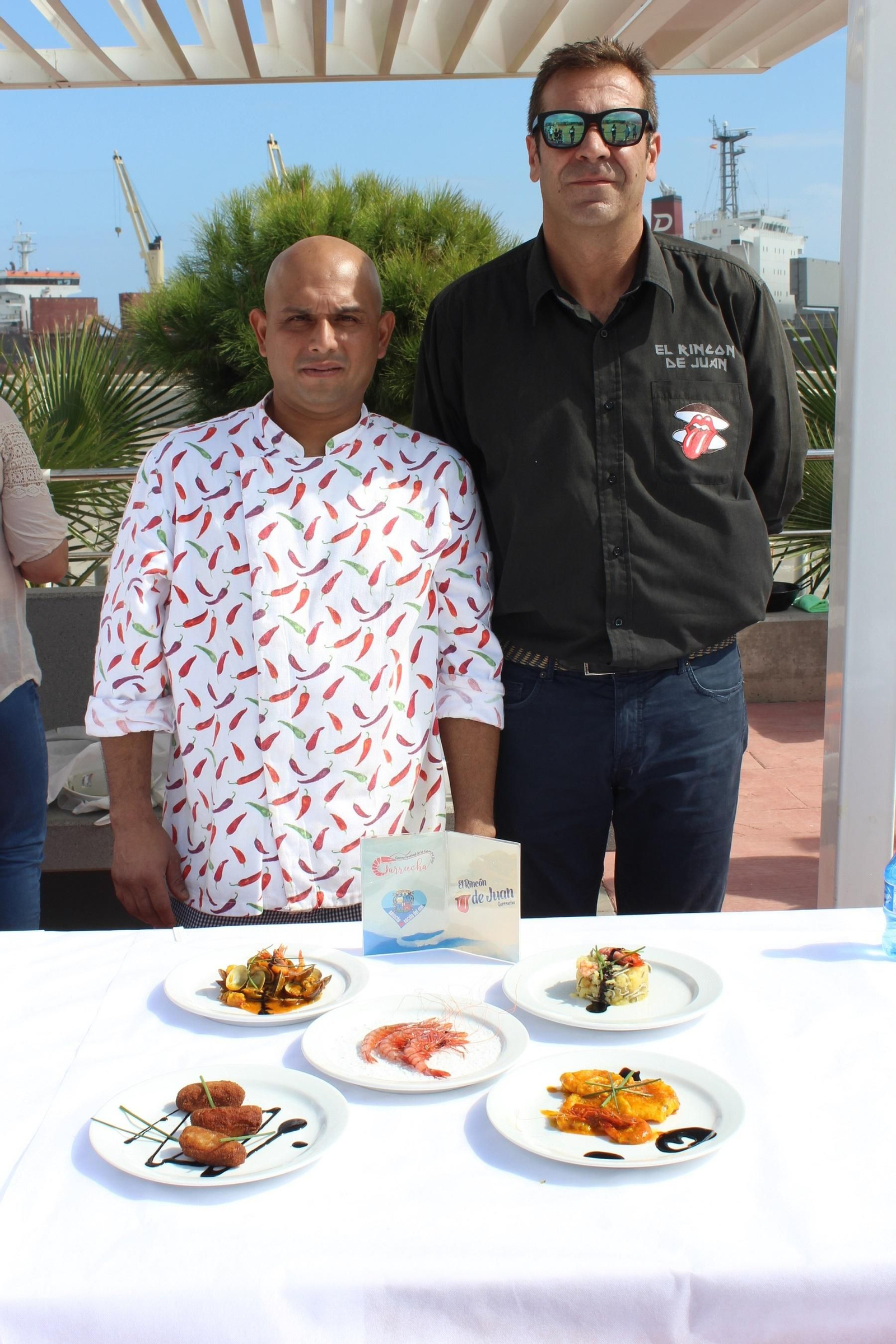 Imágenes de la presentación de la Feria de la Gamba Roja de Garrucha