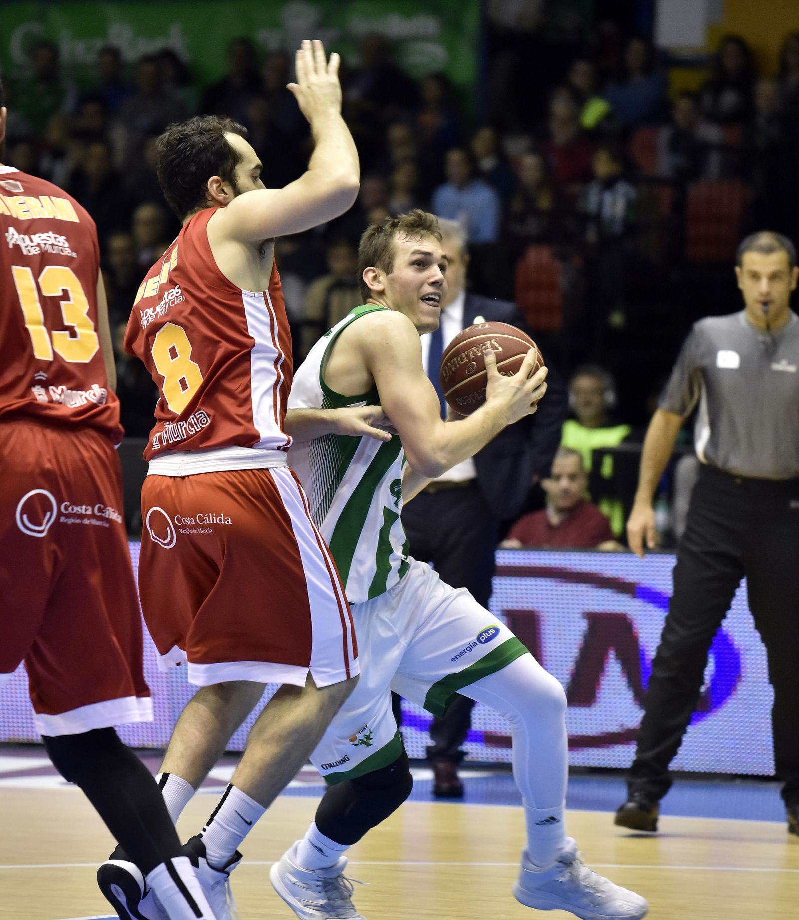 Imágenes del Betis E-Plus-UCAM Murcia