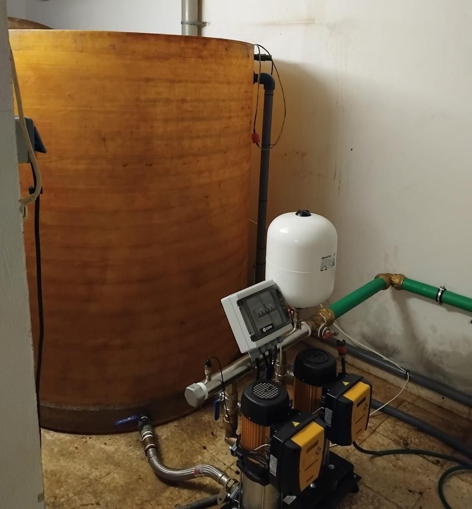 Un sistema de control de la legionela en una instalación municipal.