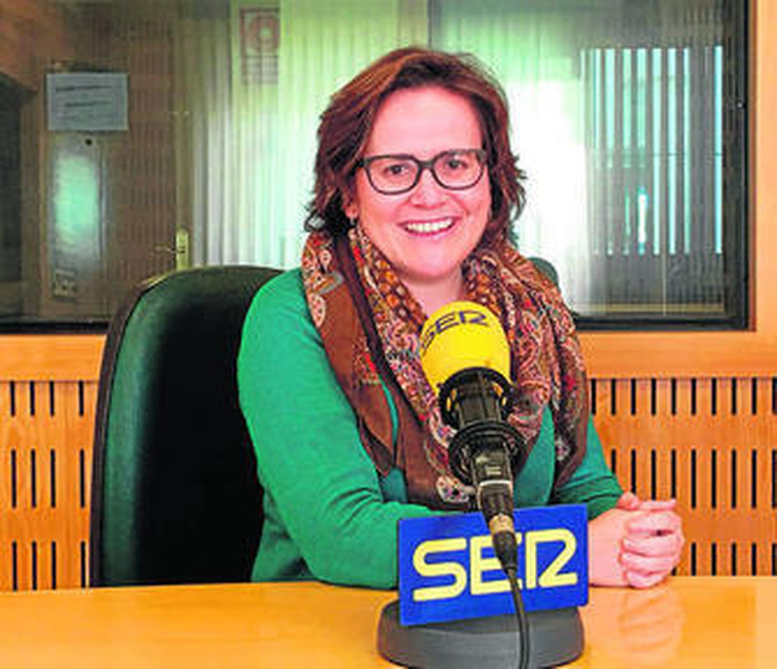 La periodista Esther Luque.