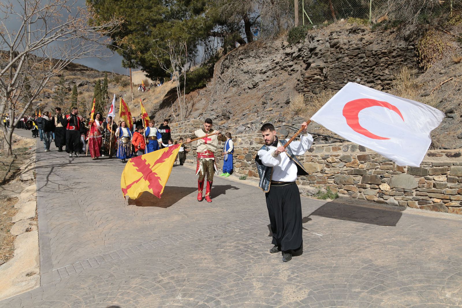 Los Moros y Cristianos de Gérgal se enfrentan en las fiestas de San Sebastián