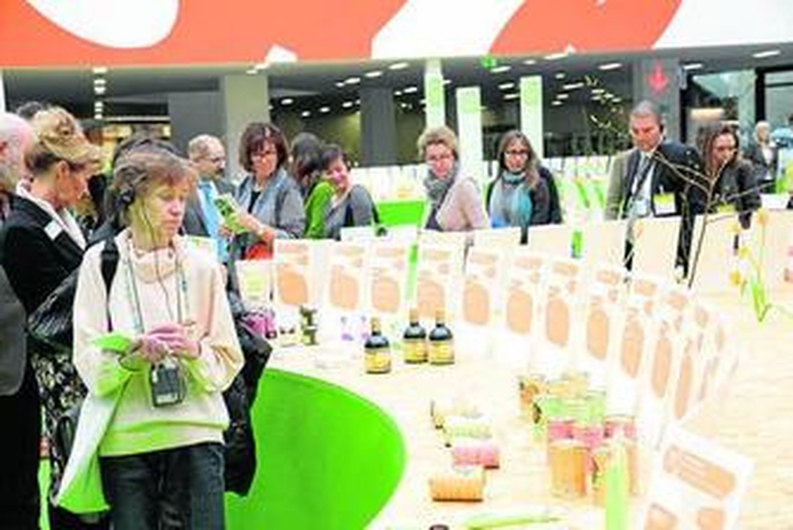 Biosabor, El Jarpil y Vitasnack están  en Alemania mostrando sus productos.