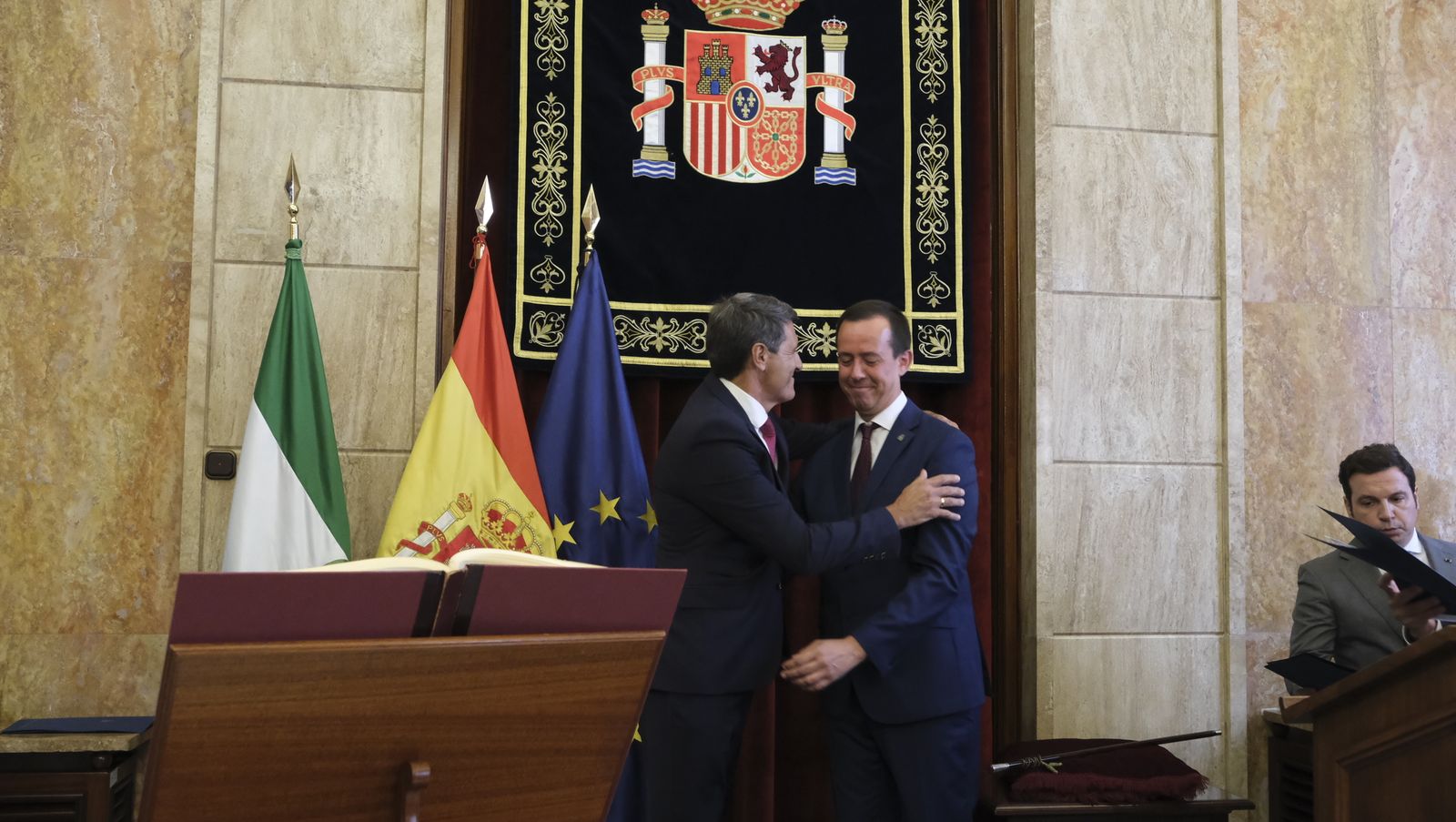 Imágenes de José María Martín como nuevo Subdelegado del Gobierno en Almería