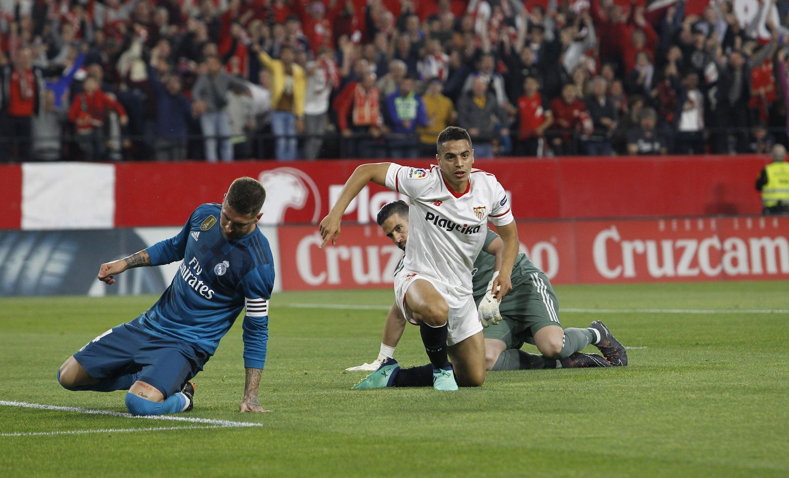 Las imágenes del Sevilla-Real Madrid