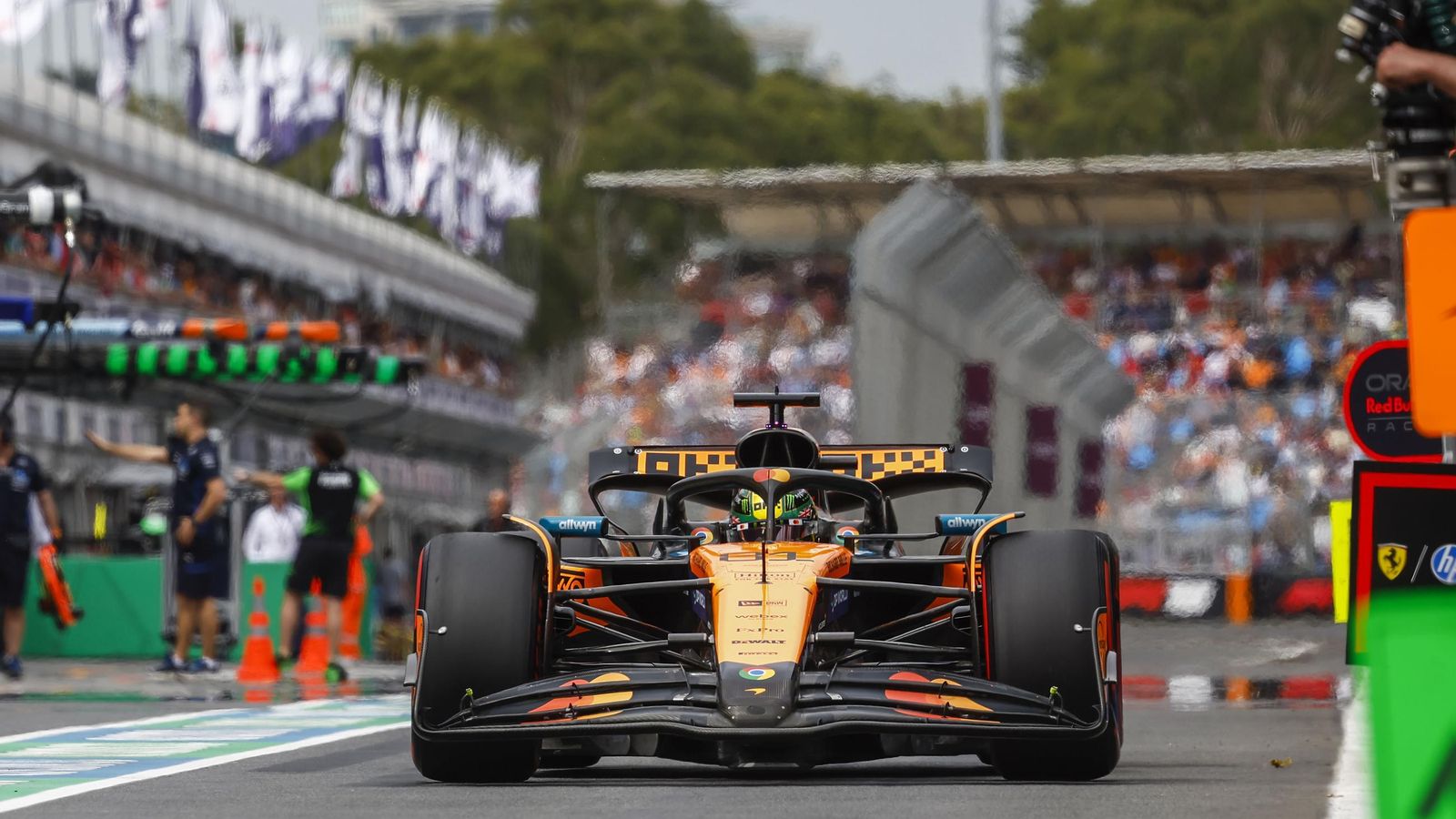 Los fotos del arranque de la Fórmula 1 en Melbourne