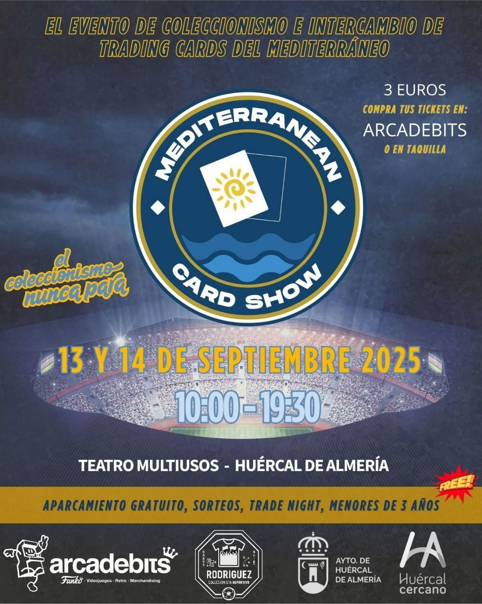 El Mediterranean Card Show será un punto de encuentro para amantes del coleccionismo de cartas.