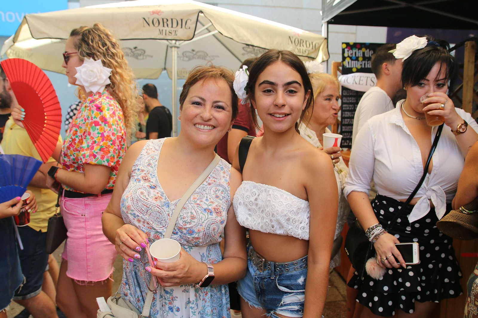 Diversión a chorros en este jueves de Feria de Mediodía