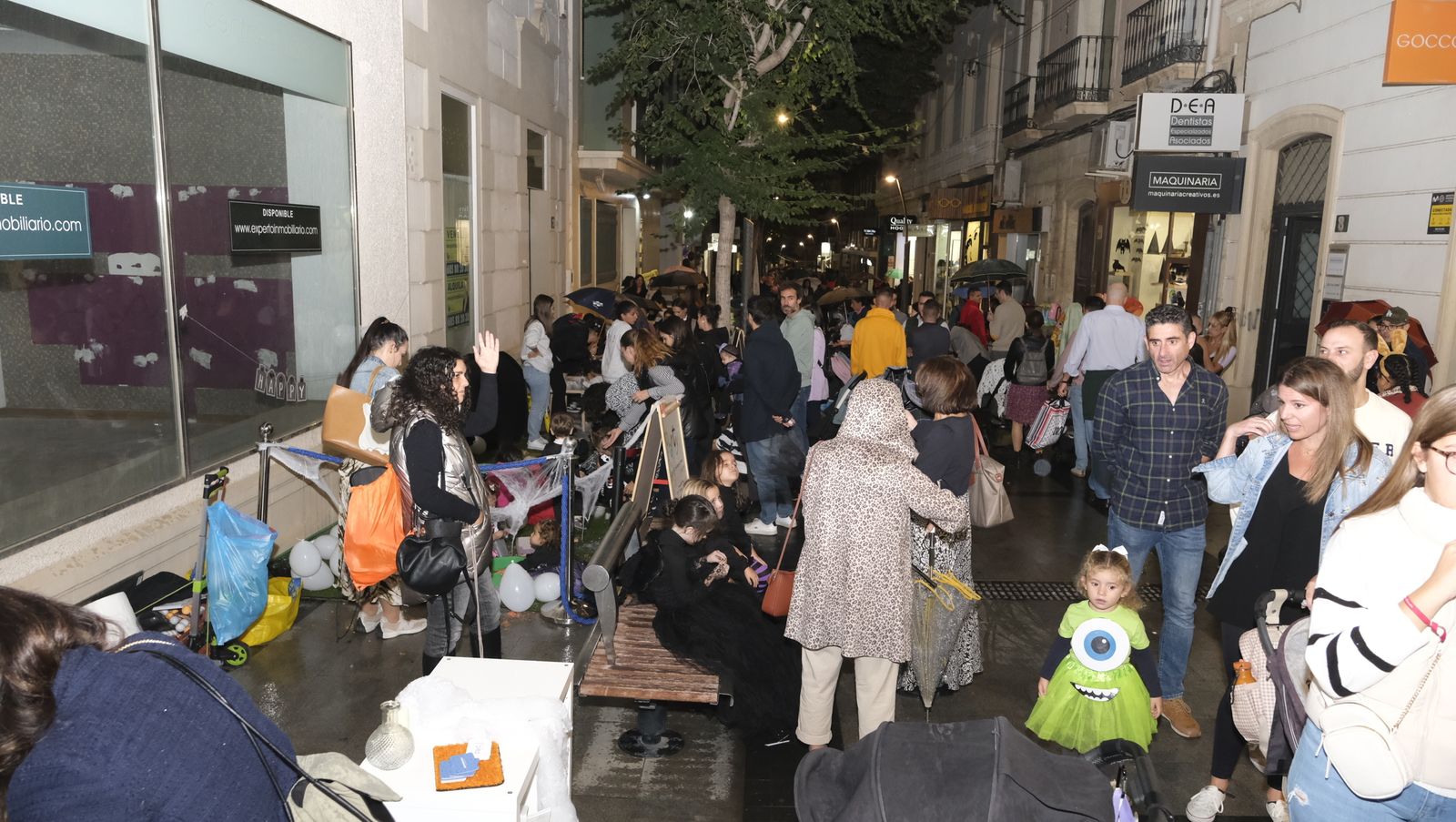 Imágenes de la Noche en Negro de Almería