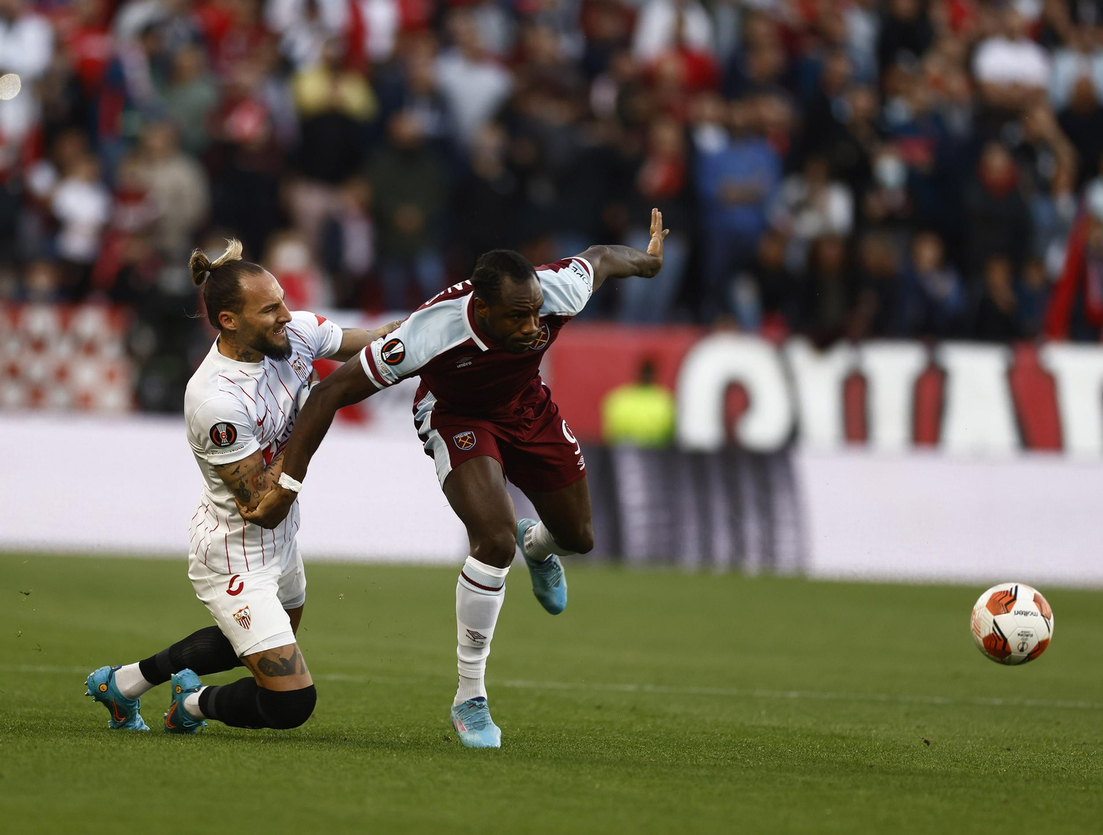 Las imágenes del Sevilla-West Ham
