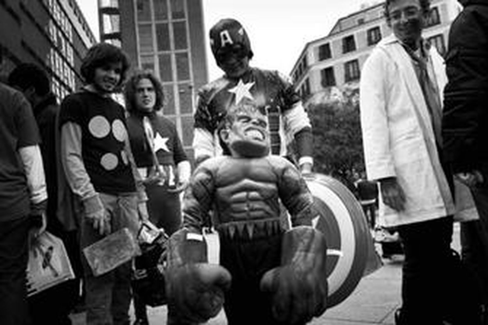 'Los Vengadores' convoca a los más fieles en su preestreno