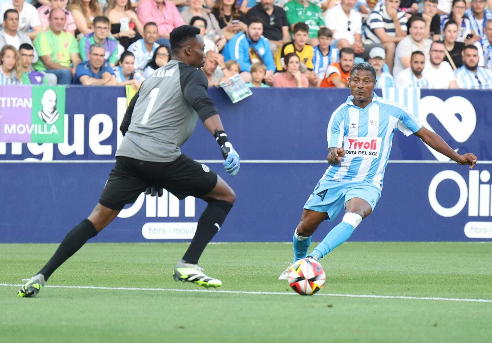 El Partido de Leyendas del Málaga CF, en imágenes