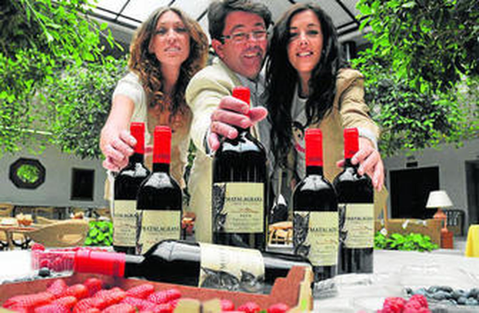 Juan María Rodríguez, de Biodoñana, en la presentación de Matalagrana.