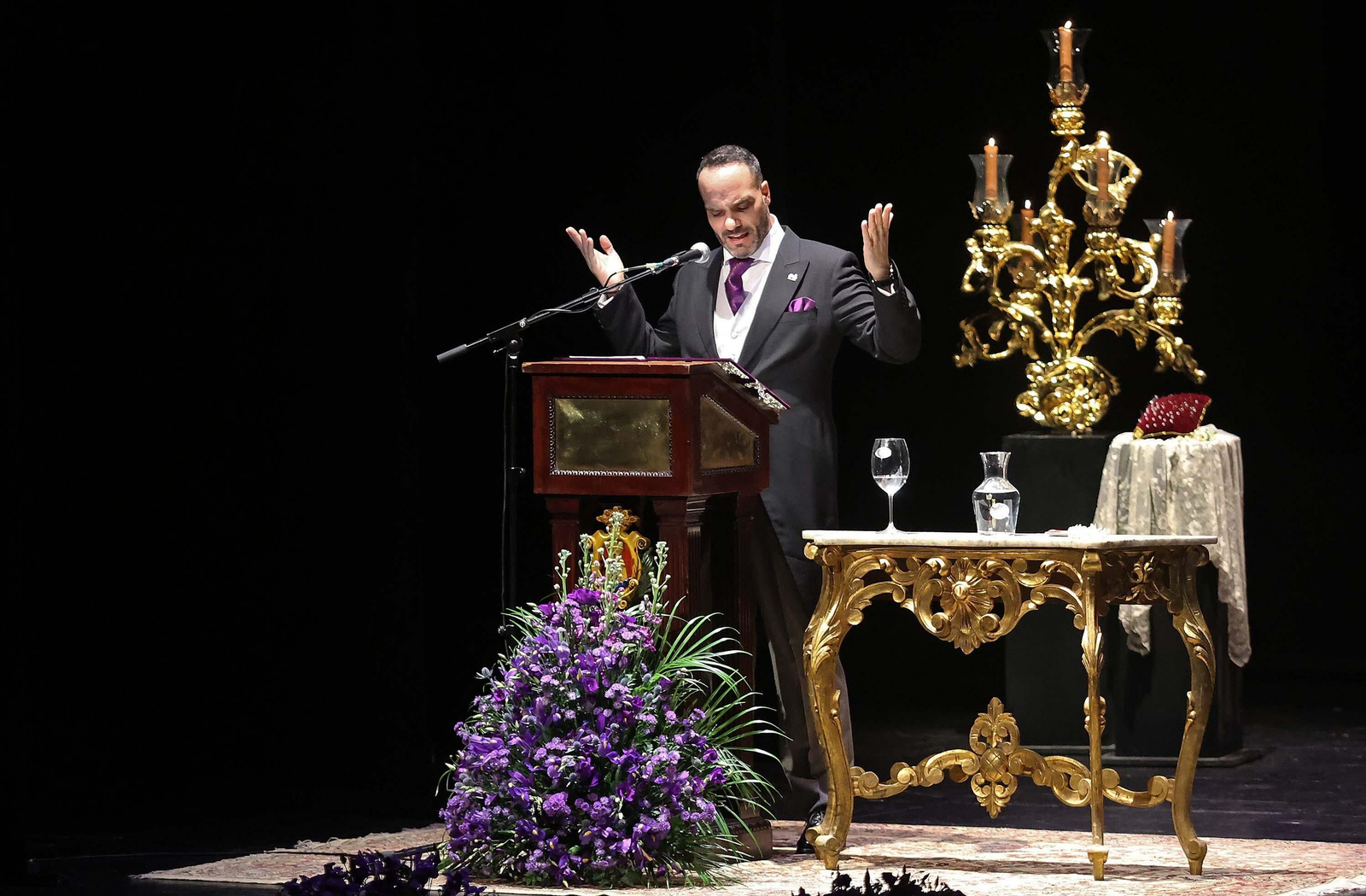 El pregón de la Semana Santa de Algeciras, en imágenes