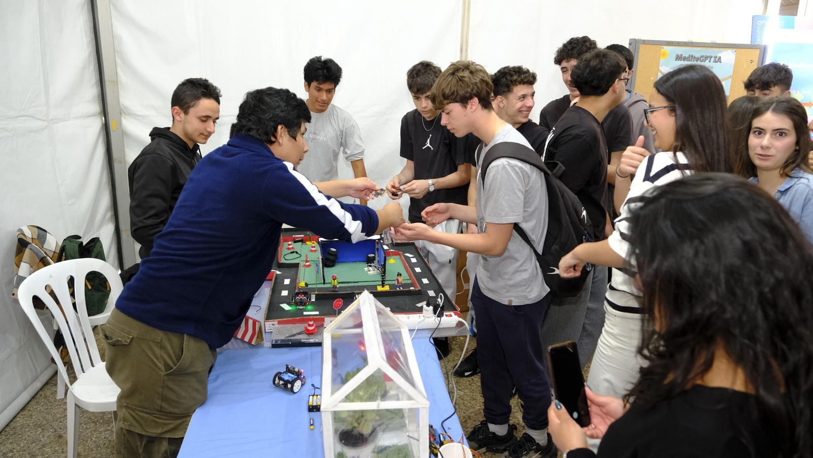 Imágenes de la Feria de la Innovación y la Ciencia en la Universidad de Almería-UAL