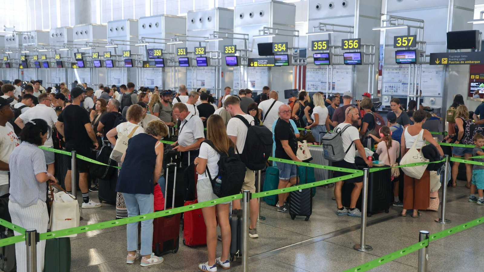 Salidas en el Aeropuerto de Málaga
