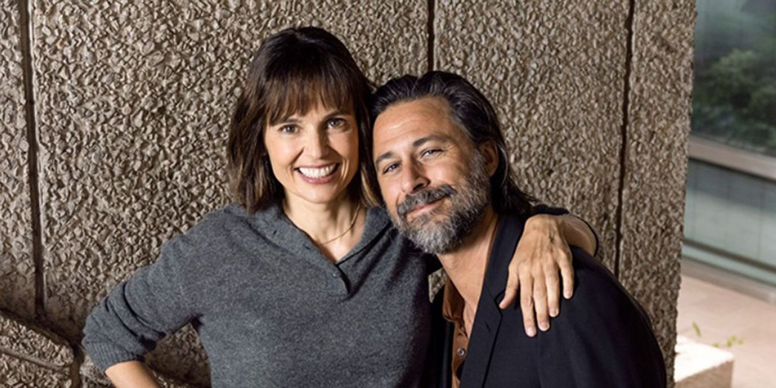 Elena Anaya y Hugo Silva en la primera imagen de 'Mentiras pasajeras'