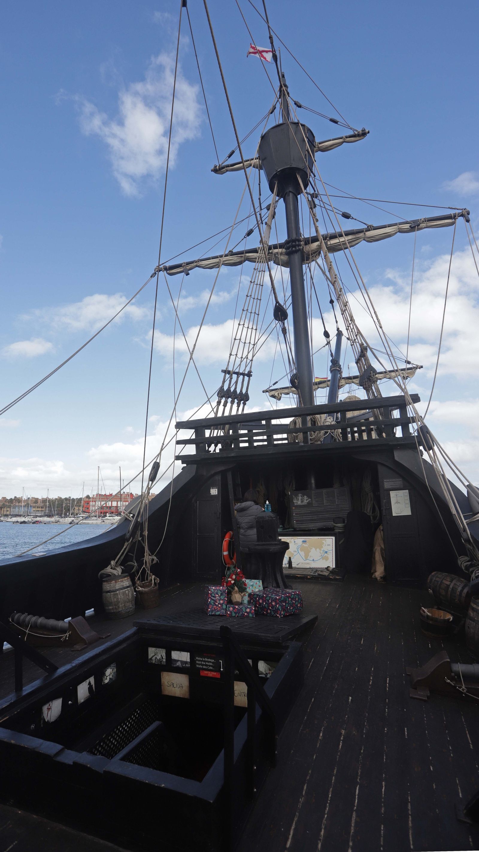 Fotos de la 'Nao Victoria' en Sotogrande