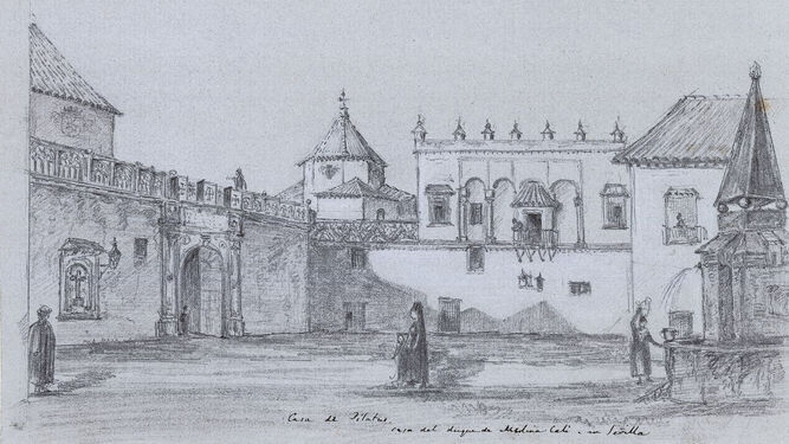 Richard Ford. 'Casa de Pilatos' (1831)