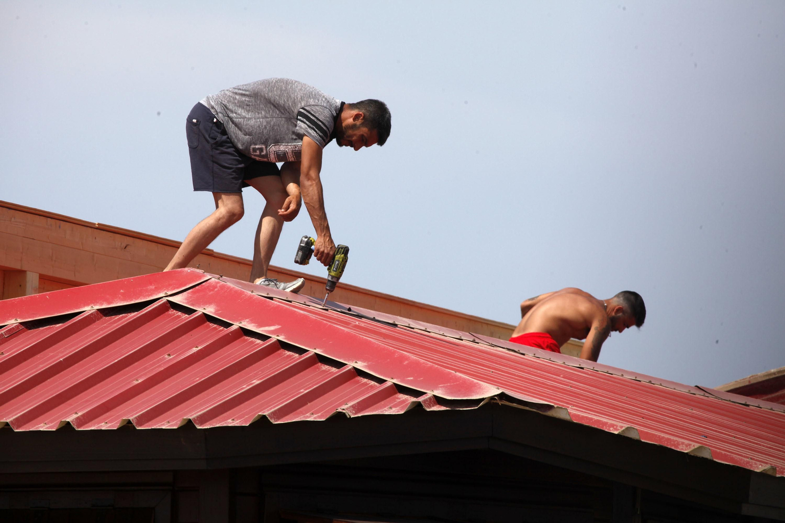Las imágenes de la recuperación de la playa de La Antilla