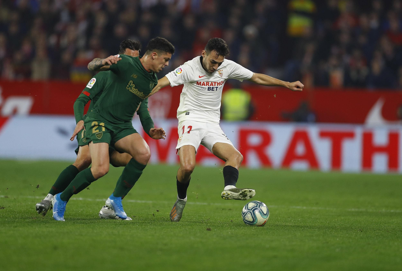 Las imágenes del Sevilla fc-Athletic de Bilbao