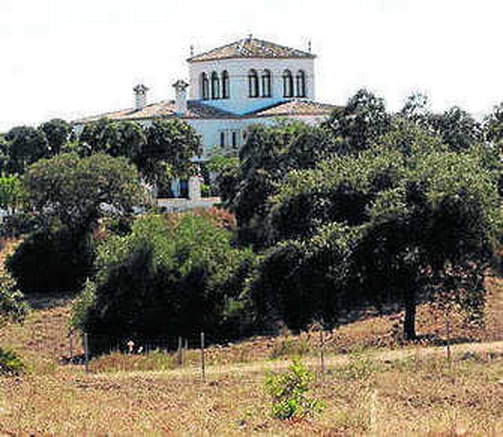 El cortijo de La Caprichosa.