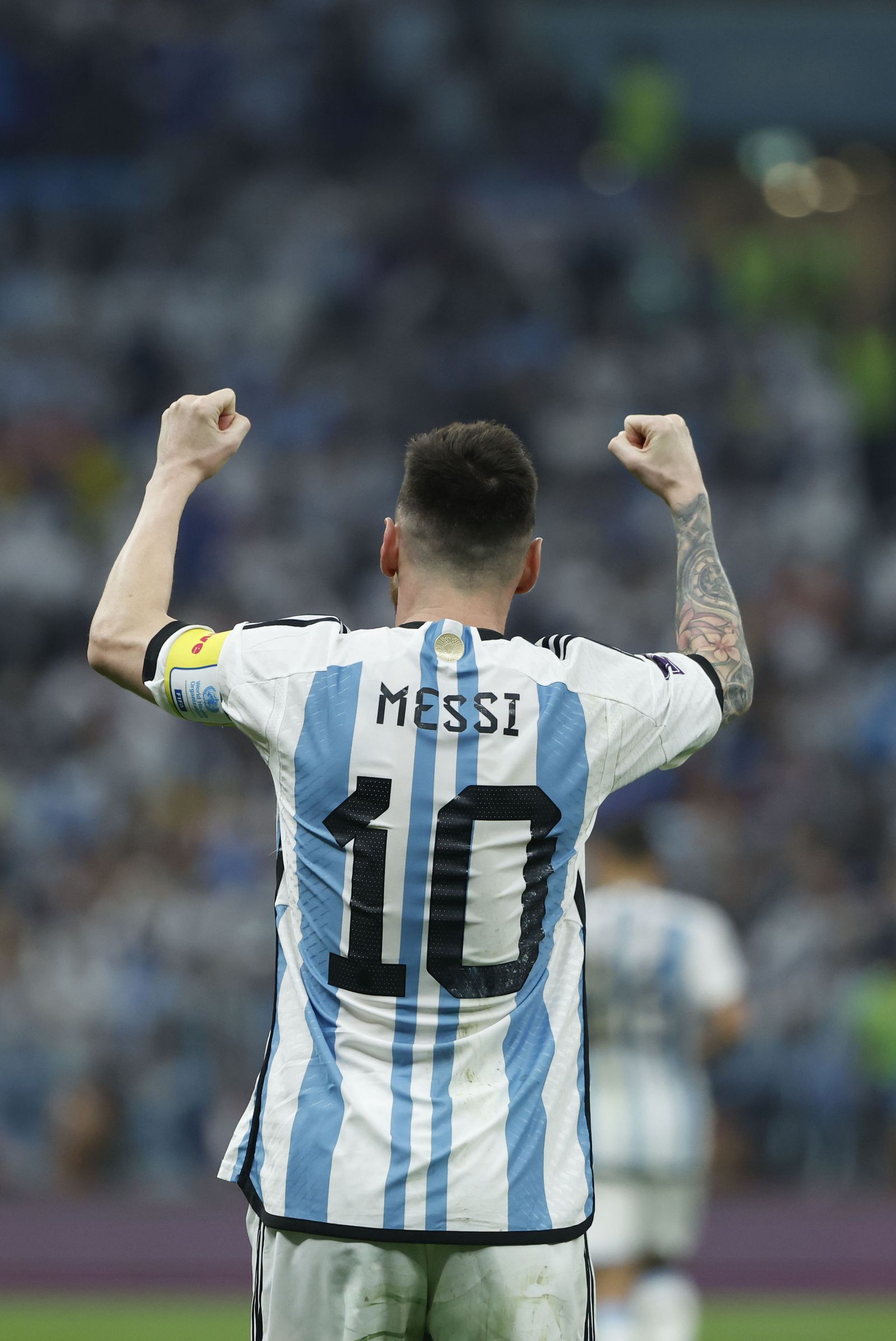 Las fotos de Messi contra Croacia