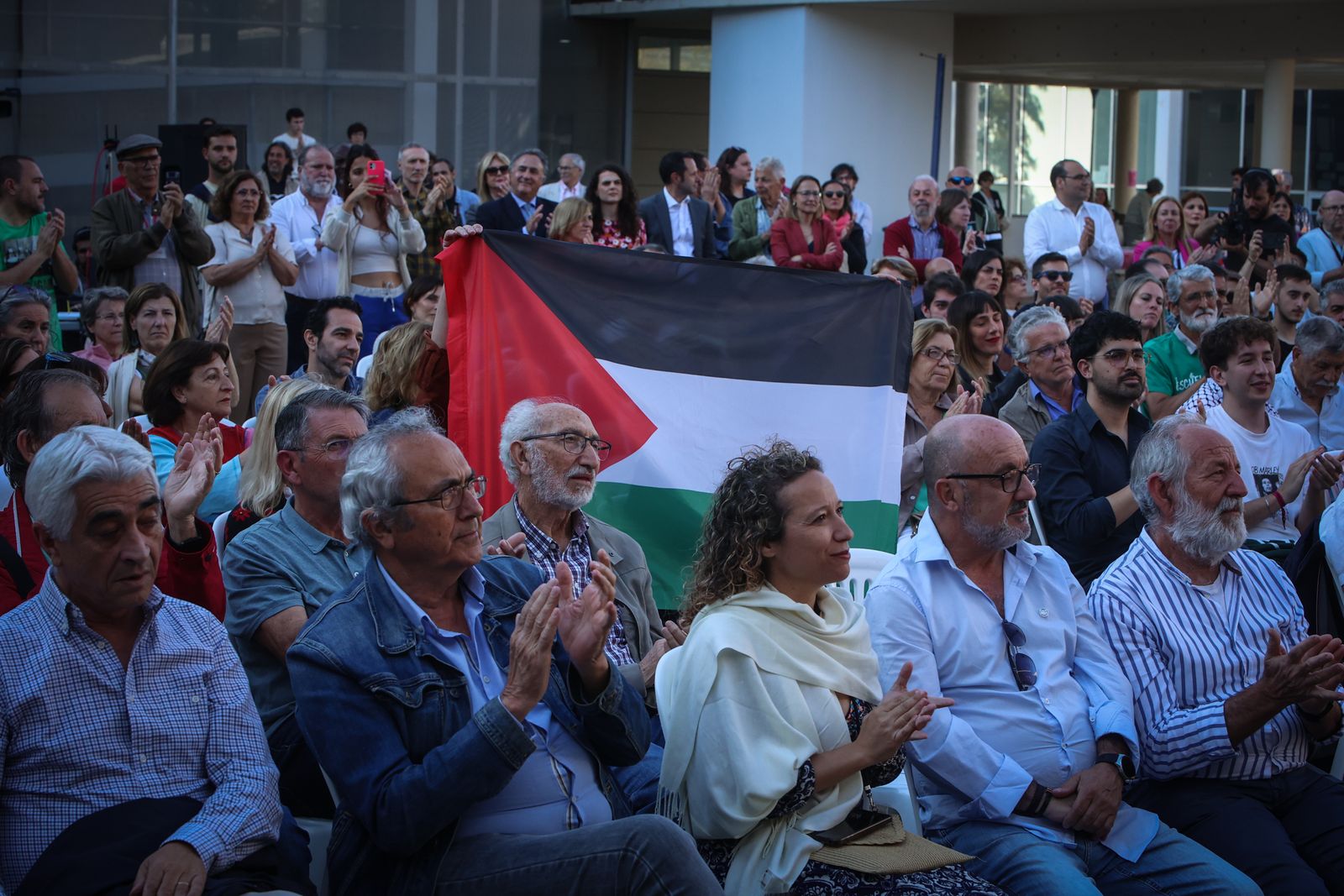Imágenes del mitin de SUMAR con Yolanda Díaz en Jerez
