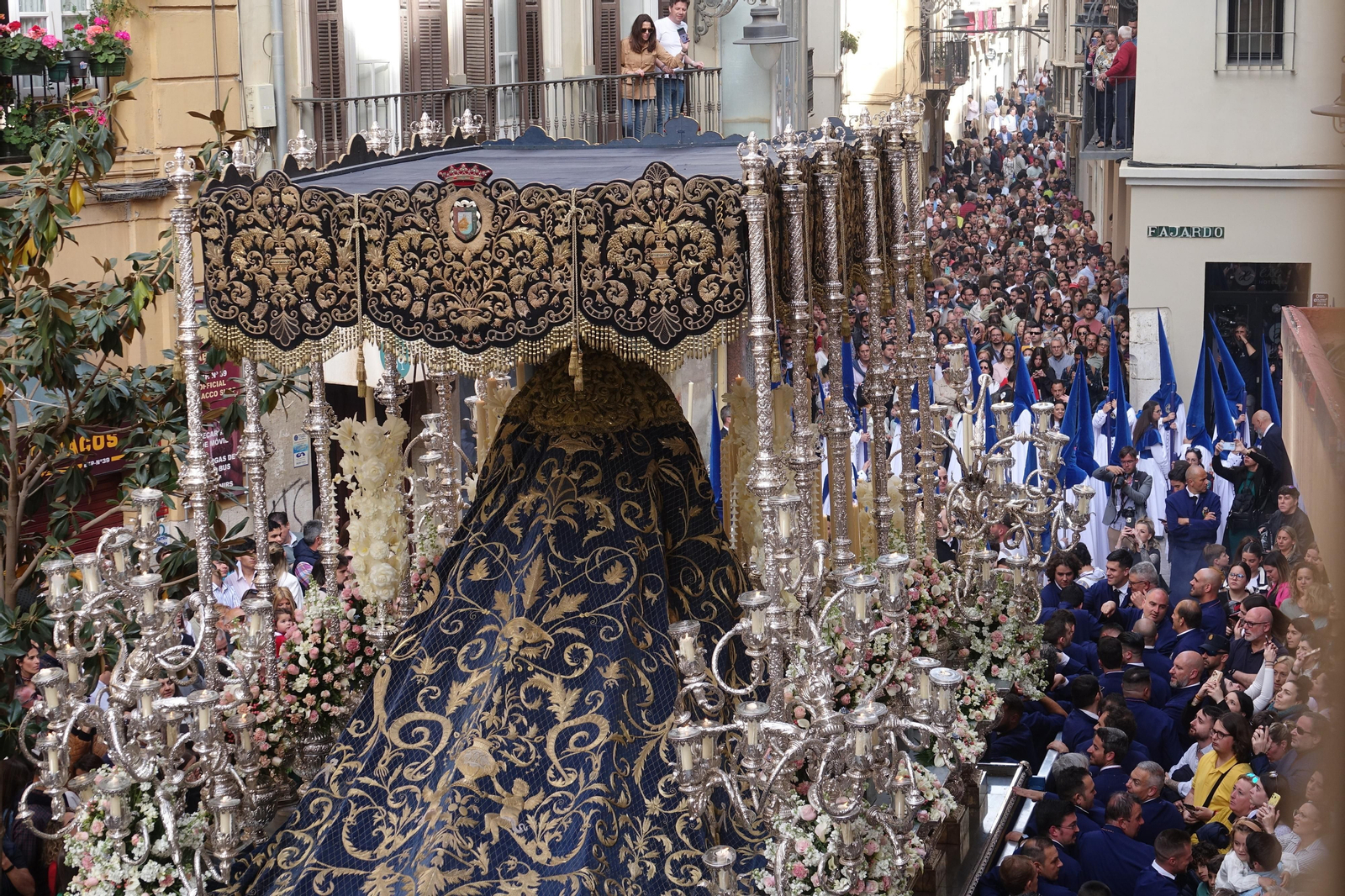 La Sagrada Cena en el Jueves Santo de Málaga, en fotos