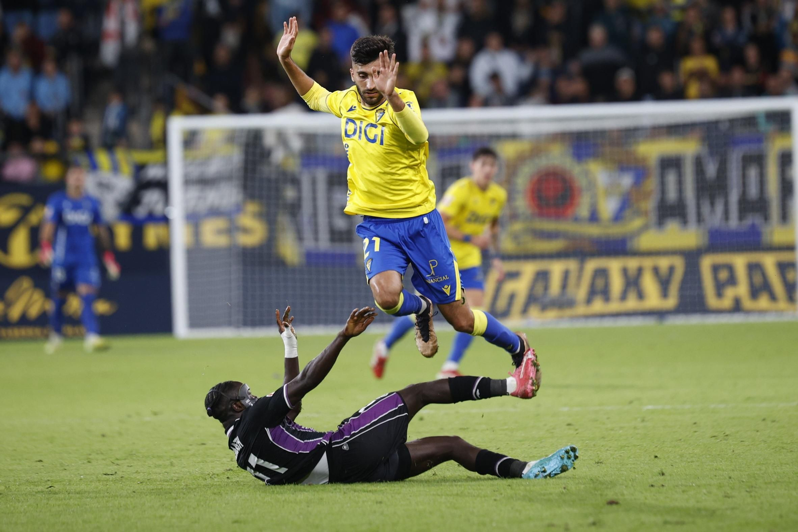 Las imágenes del Cádiz CF- Valladolid