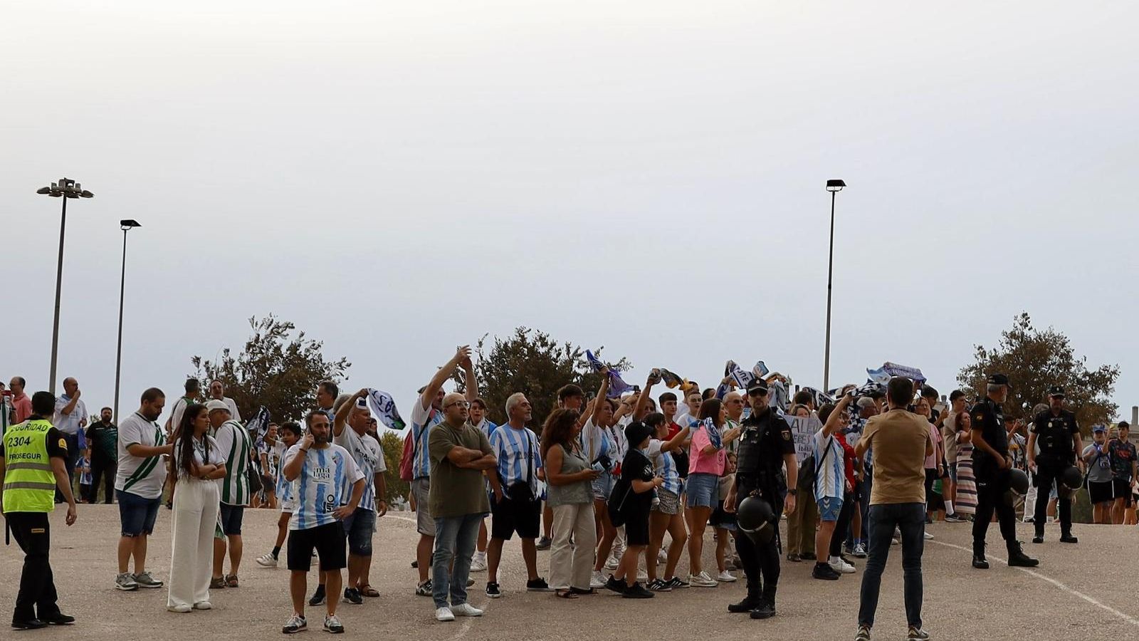 El Málaga, acompañado en Córdoba